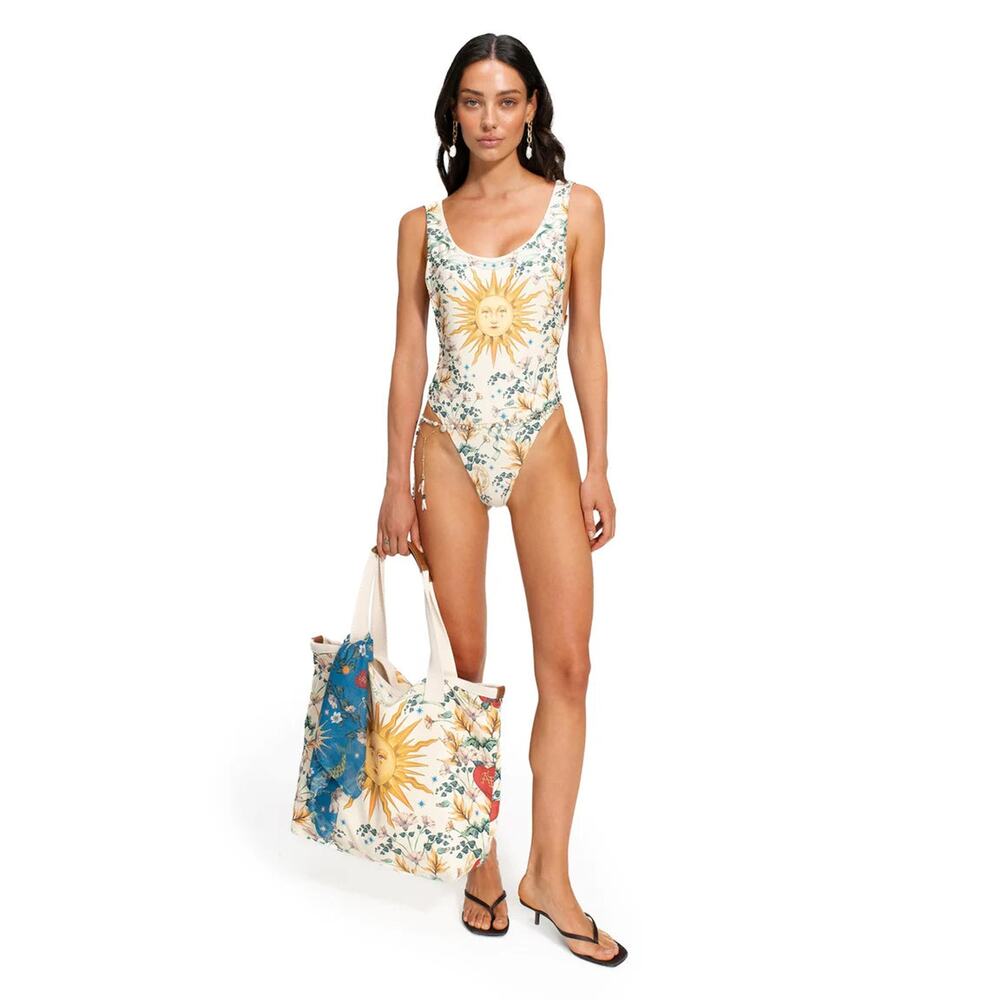 Agua Bendita Solstice Nader Yara One Piece Swimsuit NWT SIZE S M L
